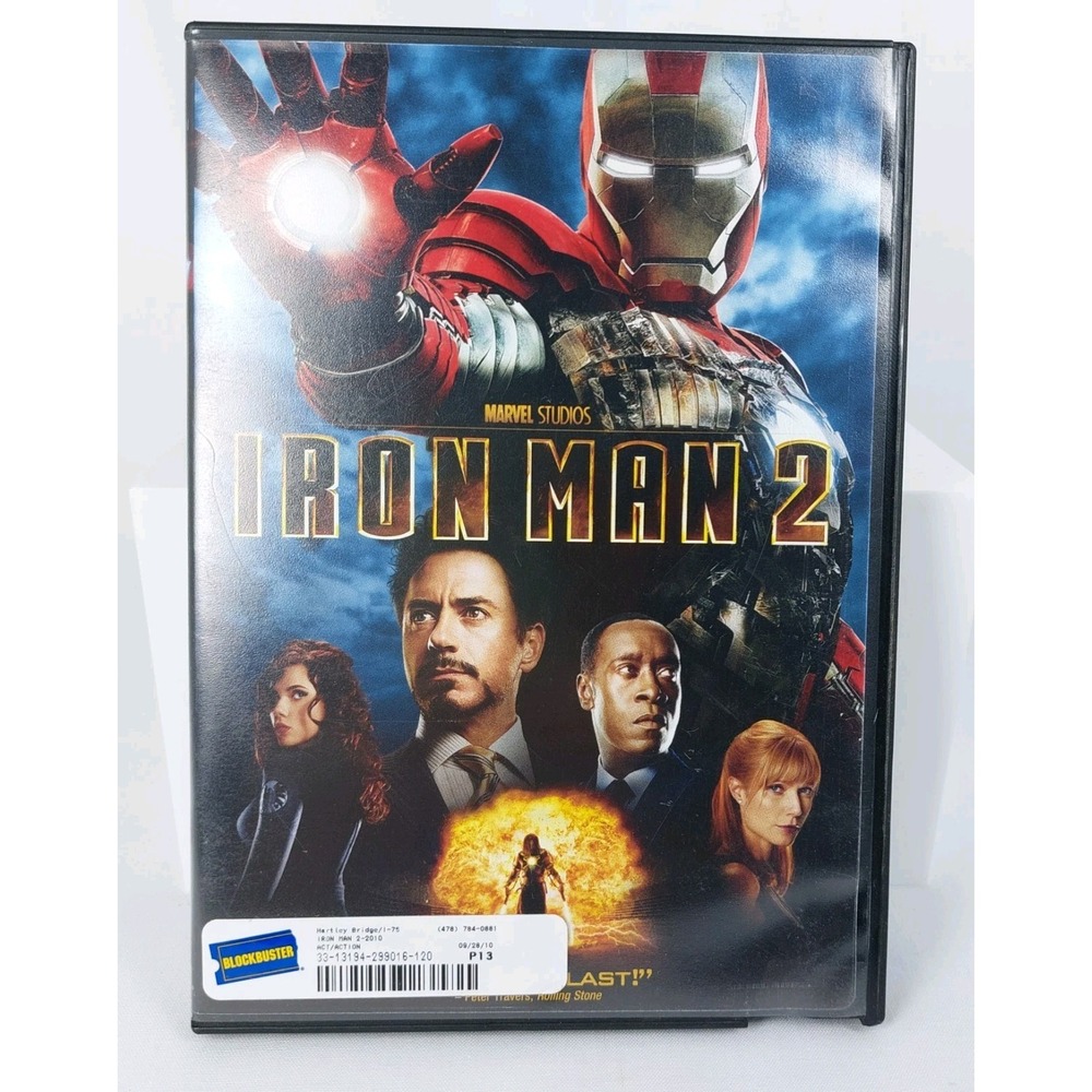 Iron Man 2 Single-Disc Edition DVD Very Good - Sam Rockwell Gwyneth Paltrow